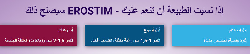 مين جربت Erostim